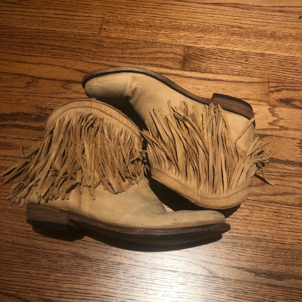 Vintage Fringe Boots